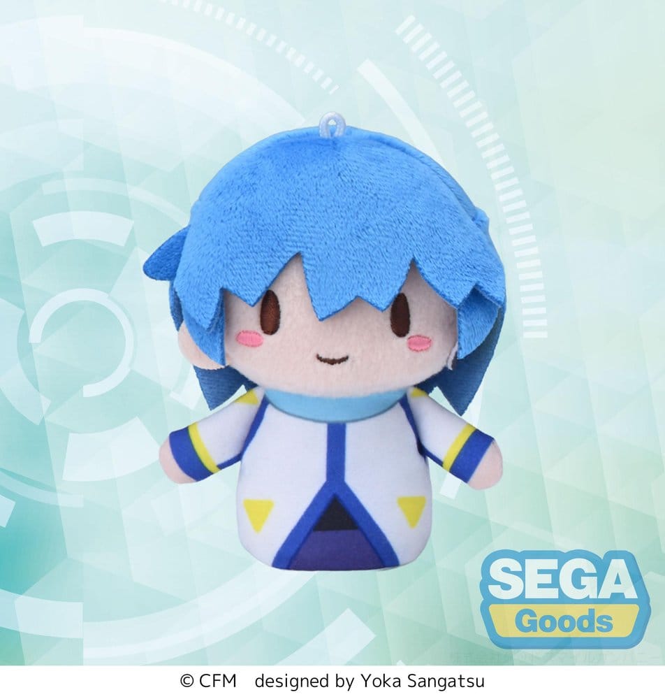 Vocaloid Fuwa Petit Plush Kaito Finger Mascot 10 cm