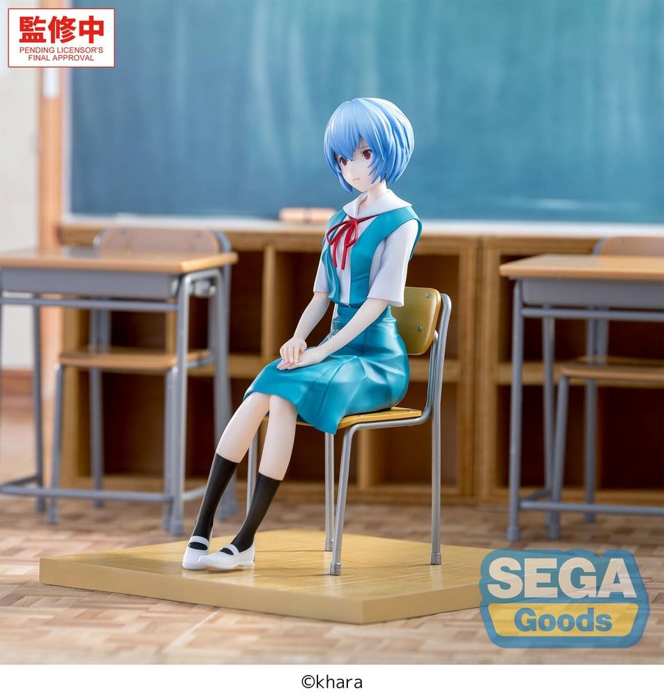 Evangelion: New Theatrical Edition XStellar PVC Figure Rei Ayanami Uniform Ver. 16 cm