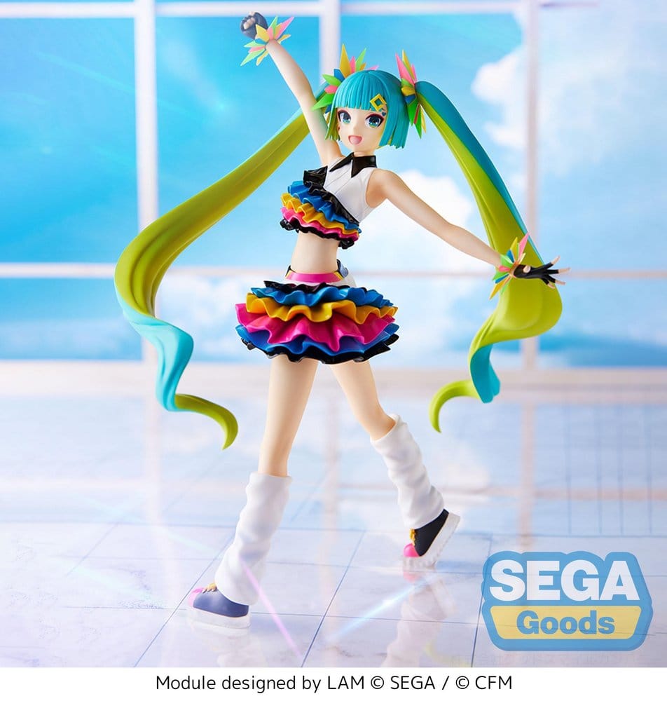 Hatsune Miku Project DIVA MEGA39's FIGURIZM PVC Figure Hatsune Miku - Catch the Wave 25 cm