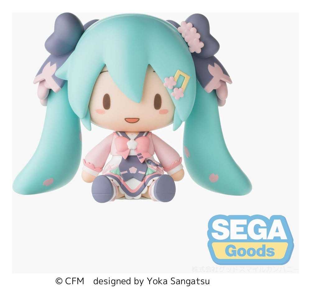 Hatsune Miku Fluffy Petit Chibi Figure "New Term" 8 cm