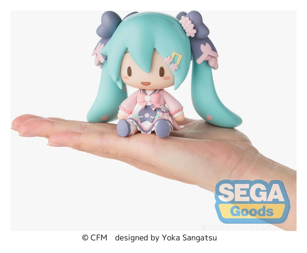 Hatsune Miku fuwa petit Chibi-figur "Nytt Termin" 8 cm