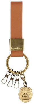 Porco Rosso Leather-Keychain Marco