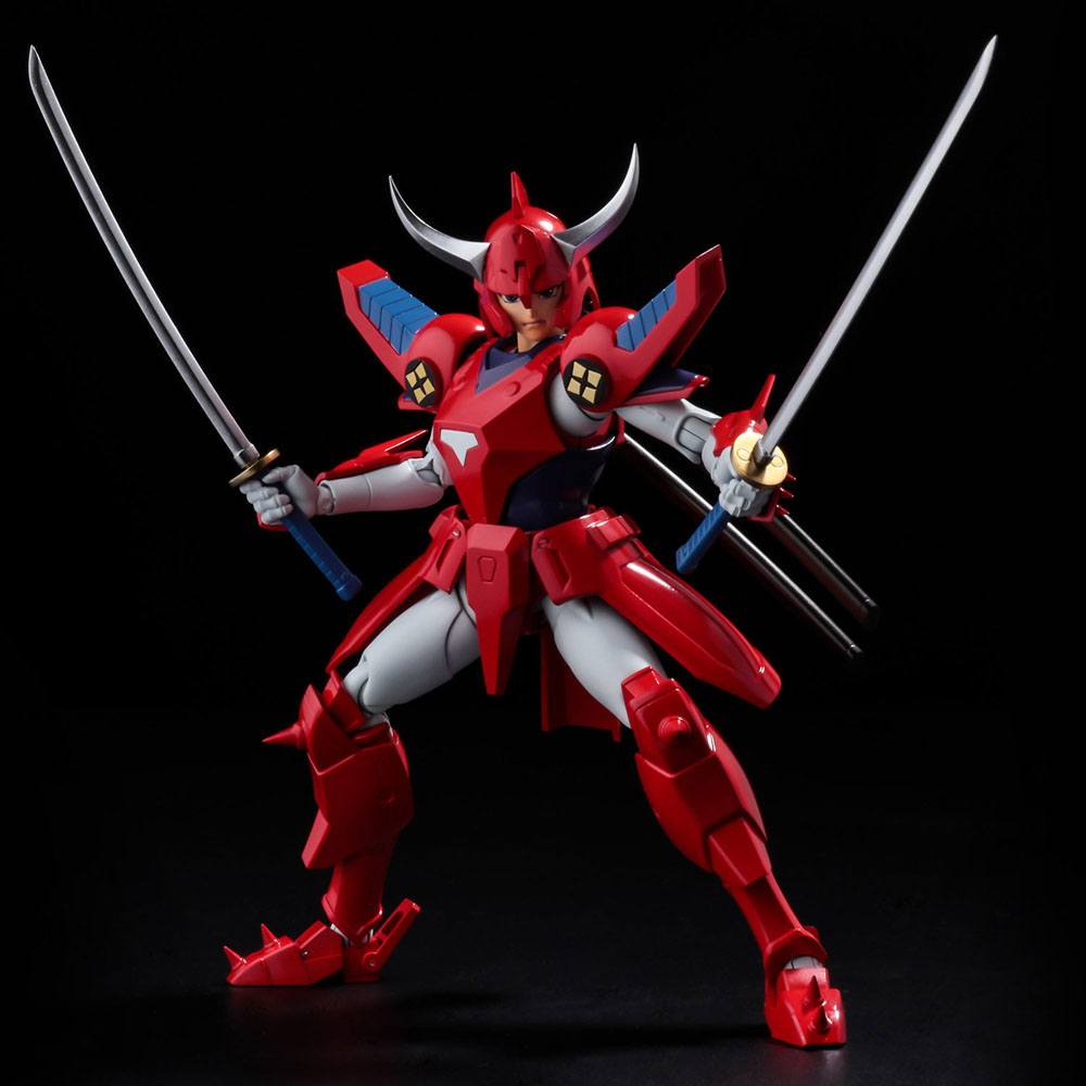 Chou-Dan-Kadou Yoroiden-Samurai Troopers Action Figur Rekka no Ryo 16 cm
