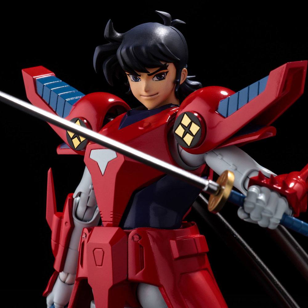 Chou-Dan-Kadou Yoroiden-Samurai Troopers Actionfigur Rekka no Ryo 16 cm