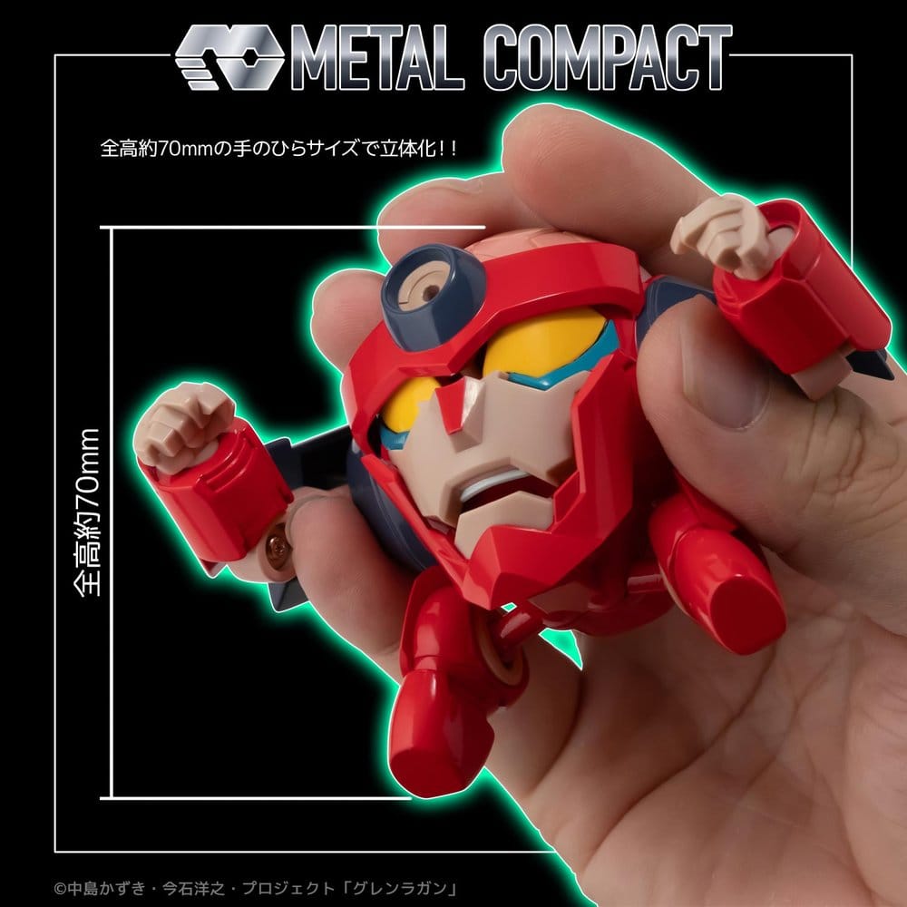 Gurren Lagann Metall Kompakt Actionfigur Lagann (Standard) 7 cm