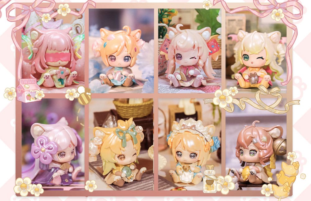 Original Character Trading Figures Cat Nizizi-Kitten Agency 7 cm Assortment (8) Shenzhen Mabell Animation Development