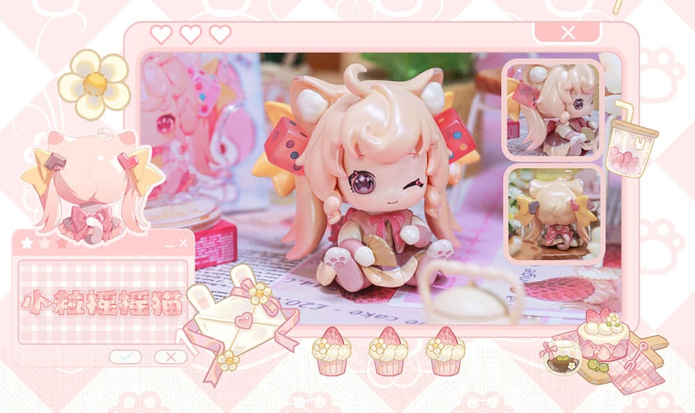 Original Character Trading Figures Cat Nizizi-Kitten Agency 7 cm Assortment (8) Shenzhen Mabell Animation Development