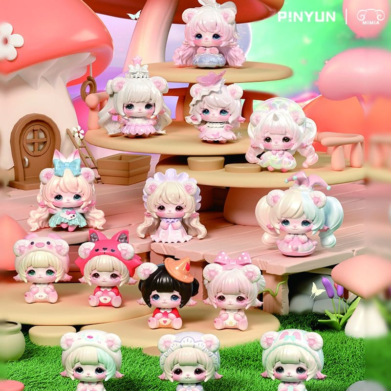 MiMiA Dream House-serien Mini-figurer Ögonbindelask Sortiment (10)