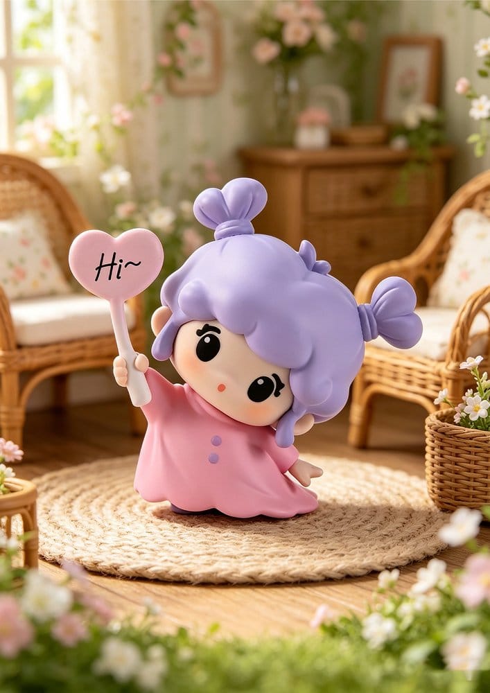 Chaoji Club Sweeties Sweet Day-serien Mini Figurer Blind Box Sortiment (10 stycken)