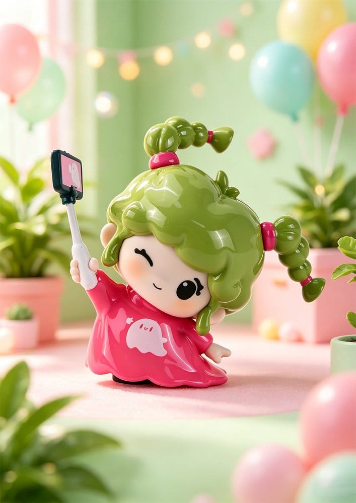 Chaoji Club Sweeties Sweet Day-serien Mini Figurer Blind Box Sortiment (10 stycken)