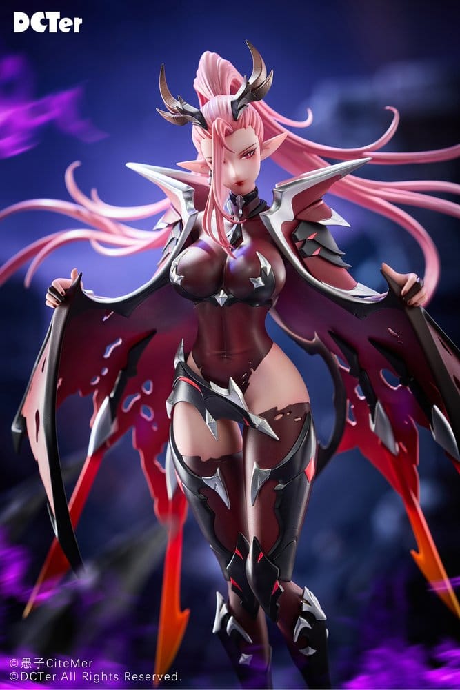 Original Character PU Figure 1/7 Heslion Draco Bellatrix Feminina 27 cm