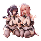 Original Character PVC Figurer 1/5 2-Set Koho Miya & Otsuhane Fuwari Illustration av Ninoude 18 cm Showmon