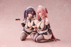 Original Character PVC Figurer 1/5 2-Set Koho Miya & Otsuhane Fuwari Illustration av Ninoude 18 cm Showmon