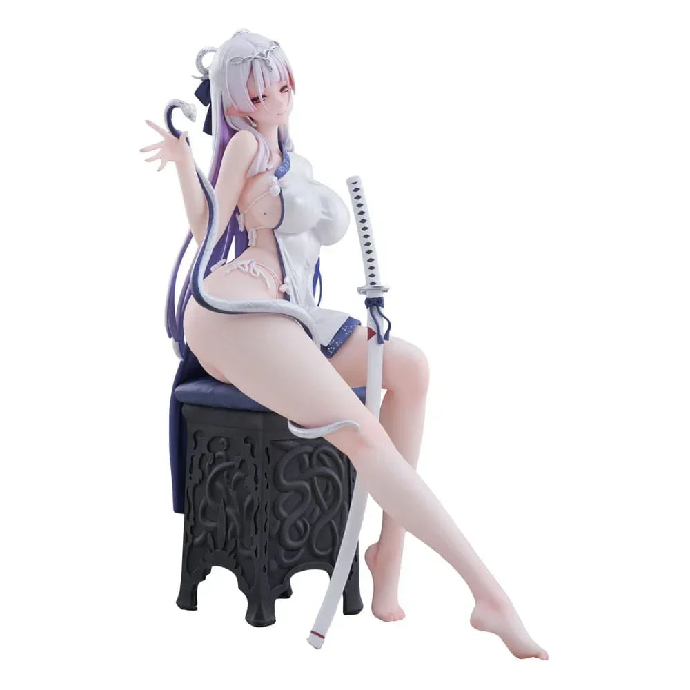 Original Character PVC Figur 1/7 The Color of the Blue - White Snake Normal Edition 20 cm SIKI ANIM