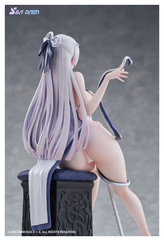 Original Character PVC Figur 1/7 The Color of the Blue - White Snake Normal Edition 20 cm SIKI ANIM