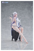 Original Character PVC Figur 1/7 The Color of the Blue - White Snake Normal Edition 20 cm SIKI ANIM