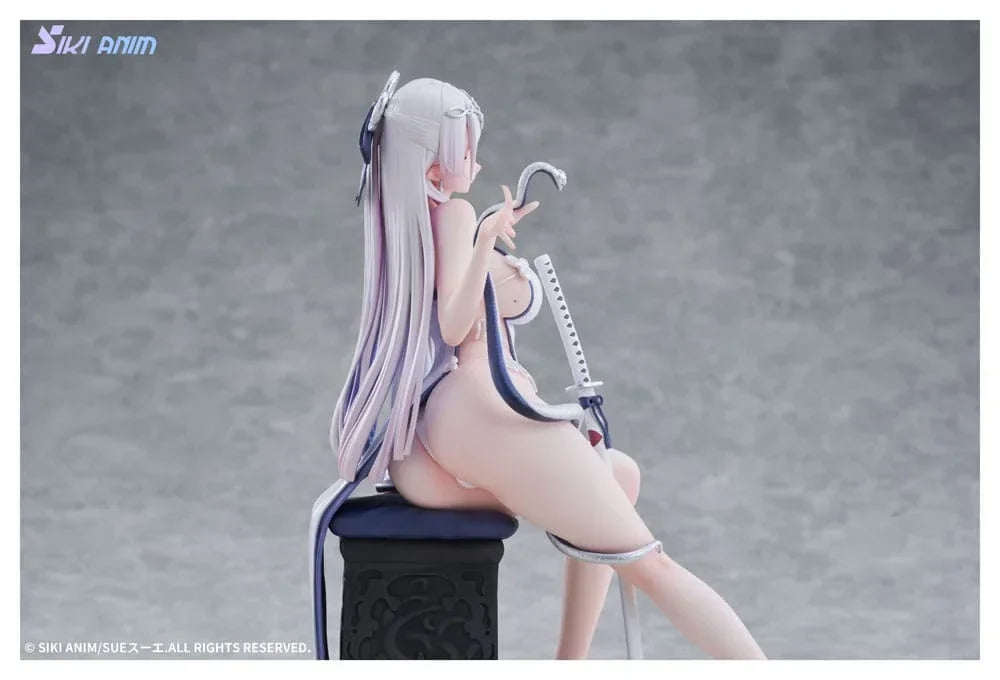 Original Character PVC Figur 1/7 The Color of the Blue - White Snake Normal Edition 20 cm SIKI ANIM