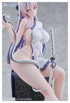 Original Character PVC Figur 1/7 The Color of the Blue - White Snake Deluxe Edition 20 cm SIKI ANIM