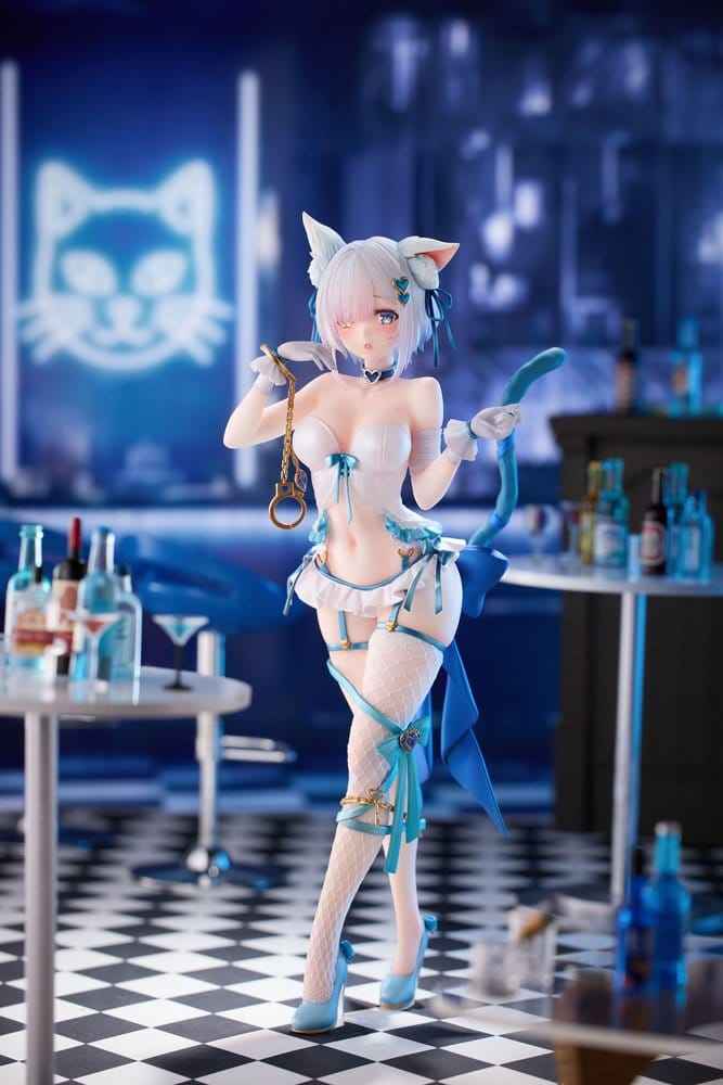 Original karaktärs-PVC-figur i skala 1/7 Shibarare Neko Putika-chan, 26 cm
