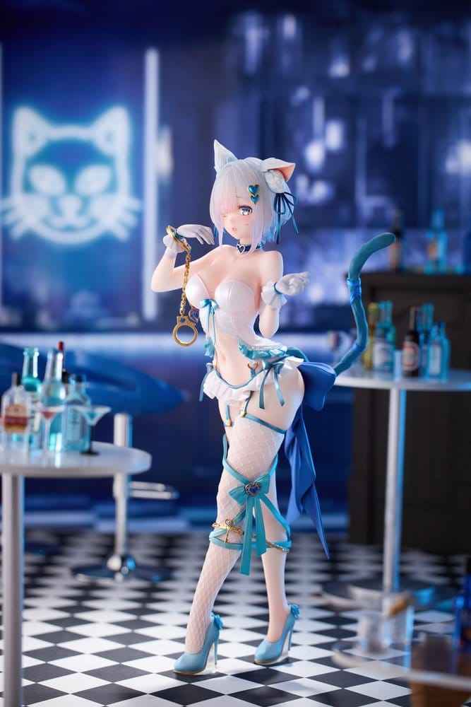 Original karaktärs-PVC-figur i skala 1/7 Shibarare Neko Putika-chan, 26 cm