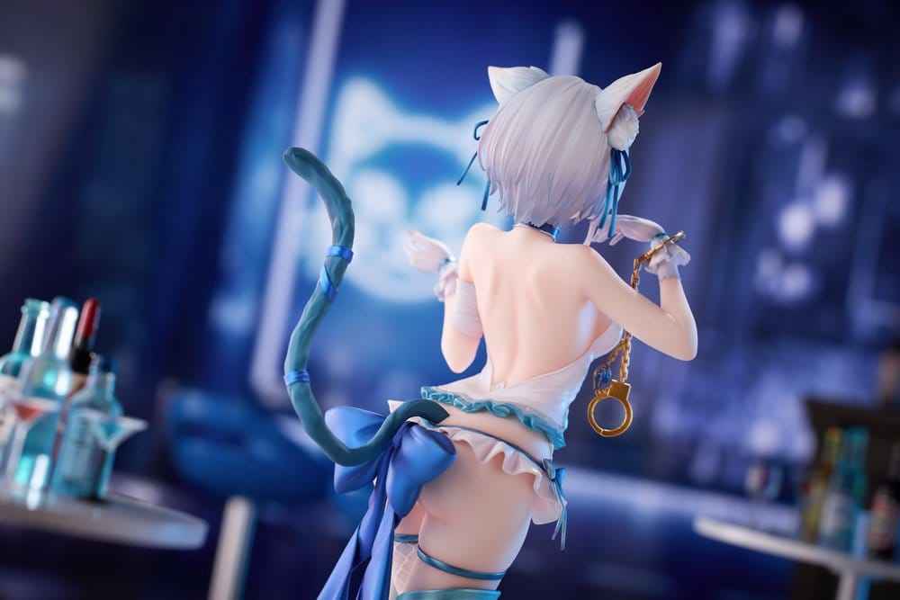 Original karaktärs-PVC-figur i skala 1/7 Shibarare Neko Putika-chan, 26 cm