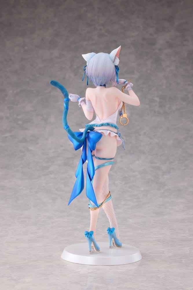 Original karaktärs-PVC-figur i skala 1/7 Shibarare Neko Putika-chan, 26 cm