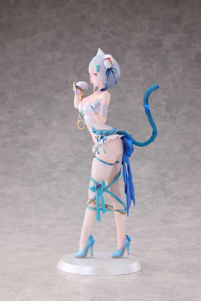 Original karaktärs-PVC-figur i skala 1/7 Shibarare Neko Putika-chan, 26 cm