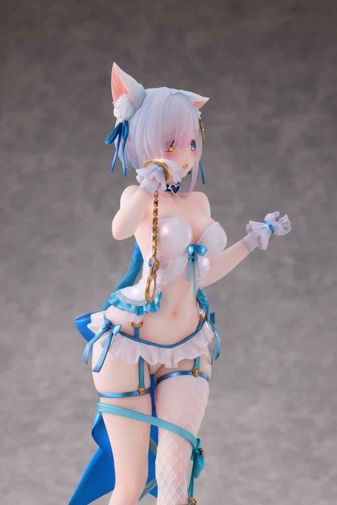 Original karaktärs-PVC-figur i skala 1/7 Shibarare Neko Putika-chan, 26 cm