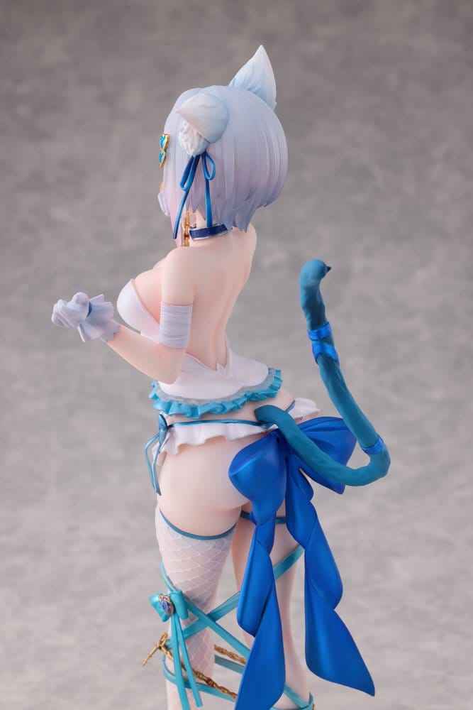 Original PVC-figur 1/7 Shibarare Neko Putika-chan Deluxe Edition 26 cm