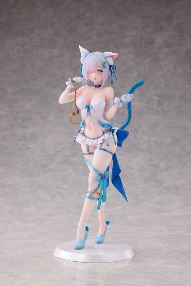 Original PVC-figur 1/7 Shibarare Neko Putika-chan Deluxe Edition 26 cm