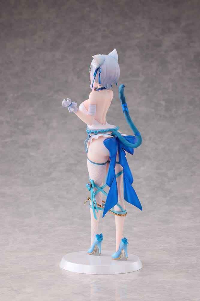 Original PVC-figur 1/7 Shibarare Neko Putika-chan Deluxe Edition 26 cm