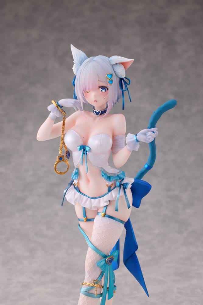 Original PVC-figur 1/7 Shibarare Neko Putika-chan Deluxe Edition 26 cm