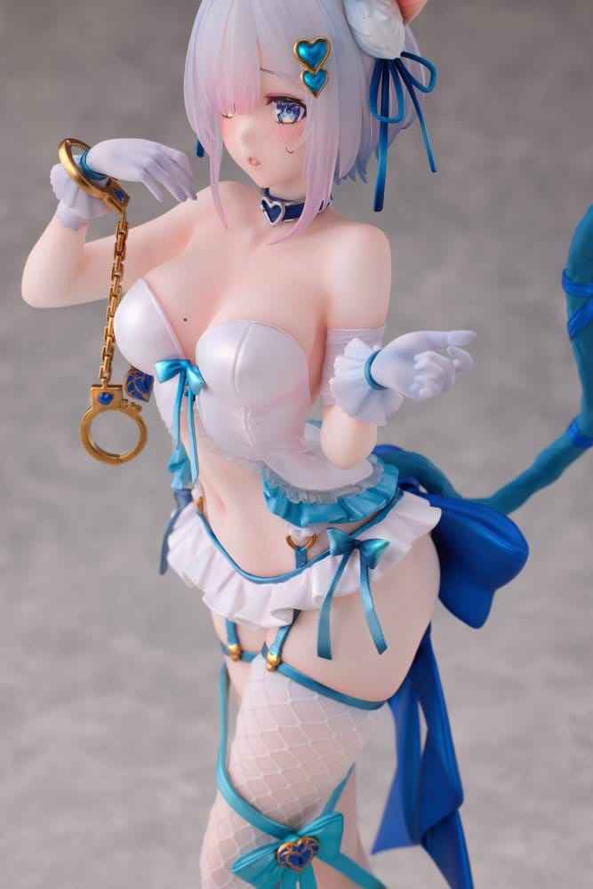 Original PVC-figur 1/7 Shibarare Neko Putika-chan Deluxe Edition 26 cm