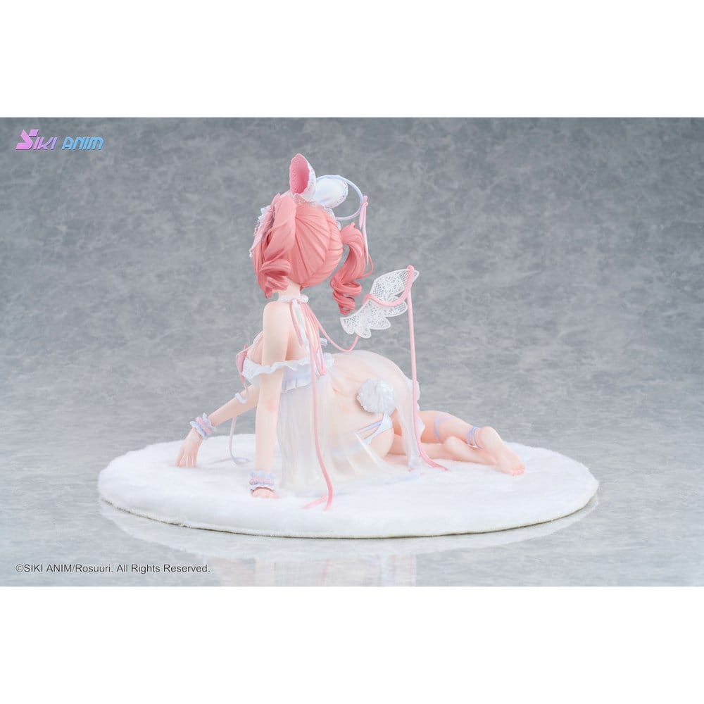 Original Character PVC Figure 1/4 White Rabbit Rosu Angel Ver. Illustrated by Rosuuri Bonus Edition 23 cm