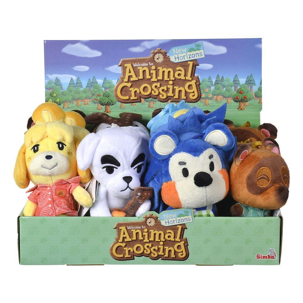 Animal Crossing Plush Nyckelringar 15 cm Assortiment (12) Simba