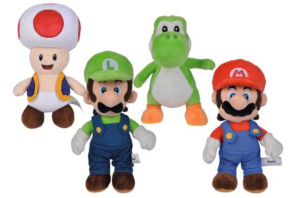 Super Mario Gosedjur All Stars 20 cm Assortiment (12) Simba