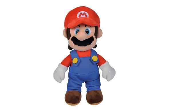 Super Mario Gosedjur Mario 30 cm - Officiell Plyschfigur Simba