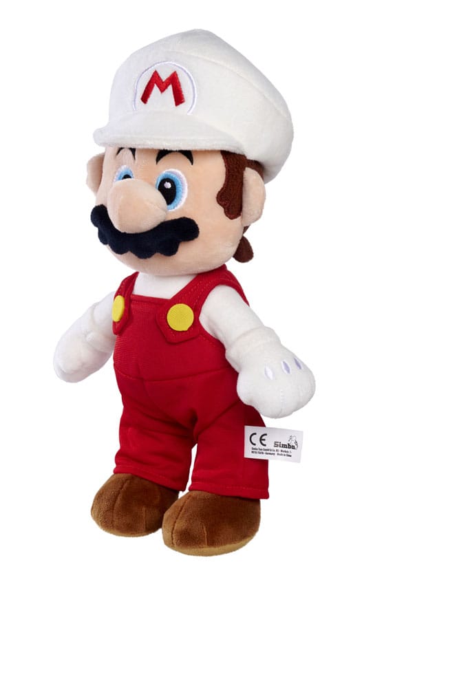 Super Mario Plush Figur Feuer Mario 30 cm Simba