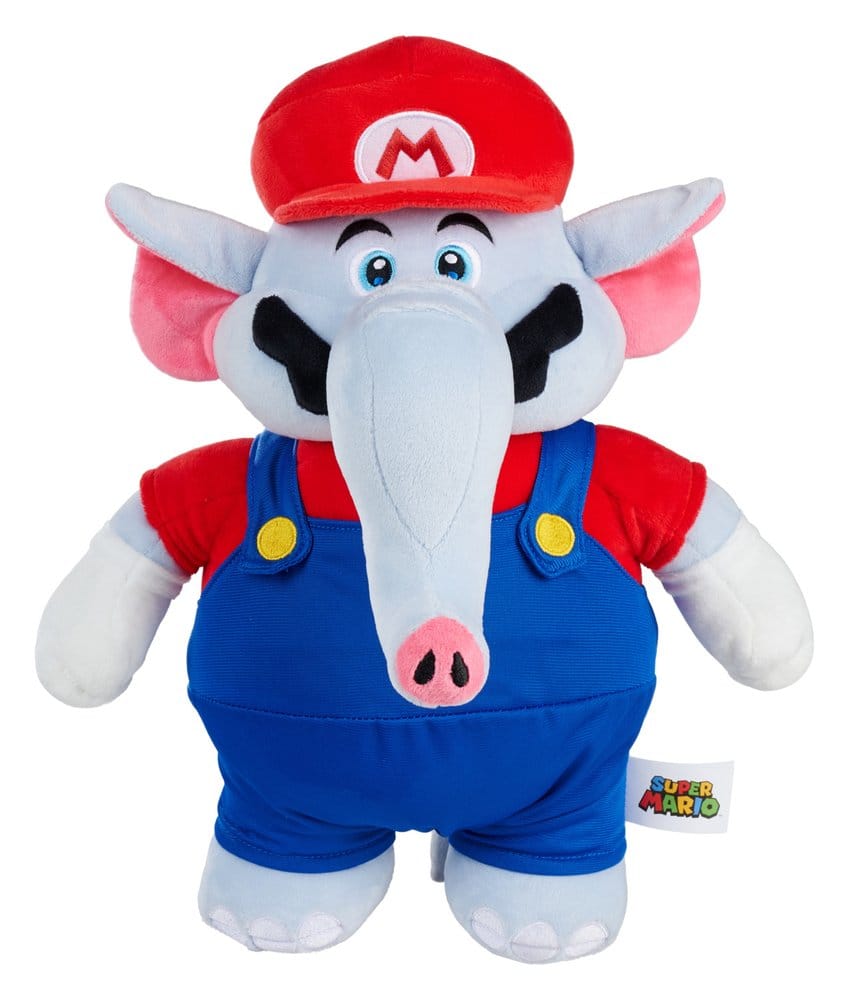 Super Mario gosedjur Mario Elefant 35 cm – officiellt licensierad mjukisdjur