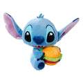 Lilo & Stitch Gosedjur Stitch med Burger 25 cm Simba