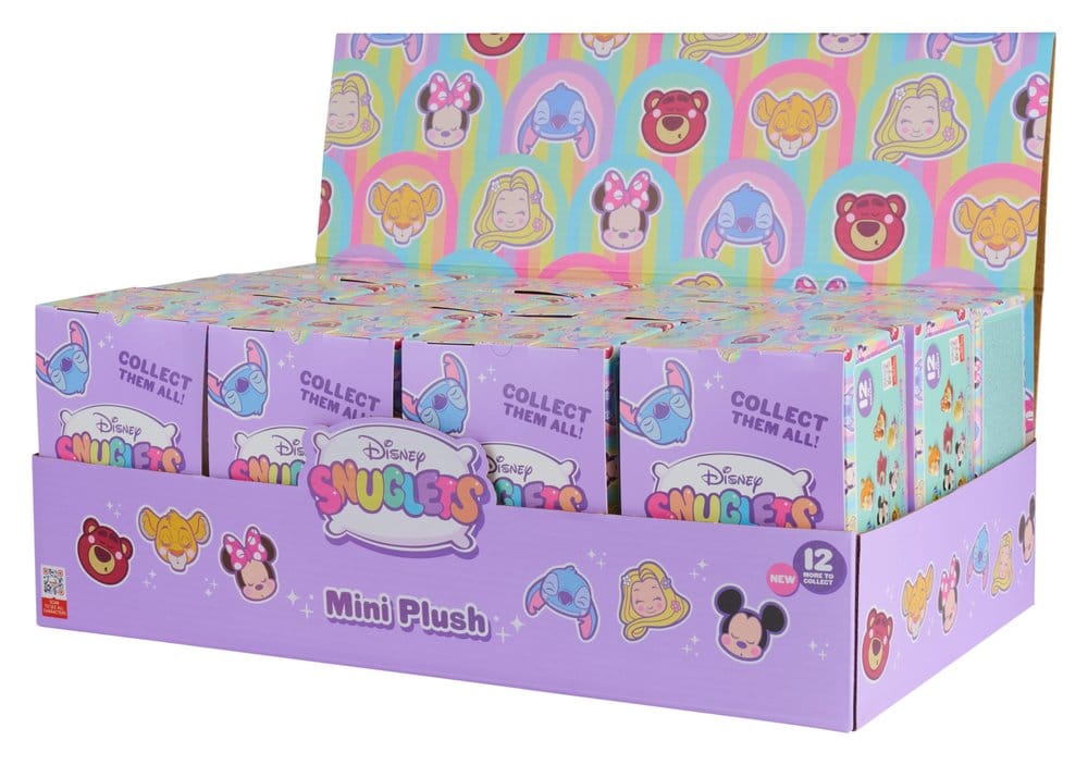 Disney Snuglets Mjukisdjur Blind Box Sortiment (12)