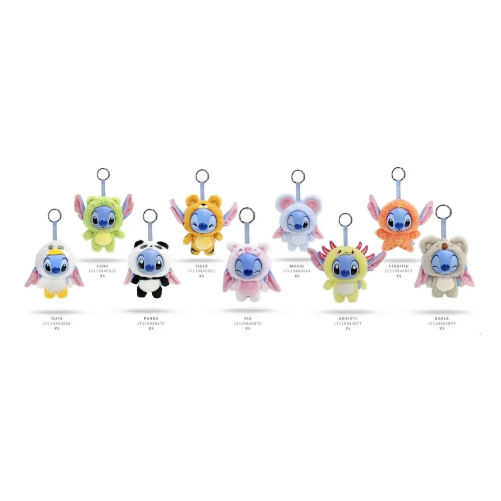 Disney YuYus Gosedjur Nyckelringar Stitch 12 cm Blindbox Display (8) Simba