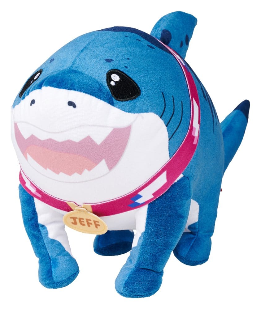 Marvel Rivals gosedjur Jeff Landshark 25 cm – officiellt licensierad mjukisdjur