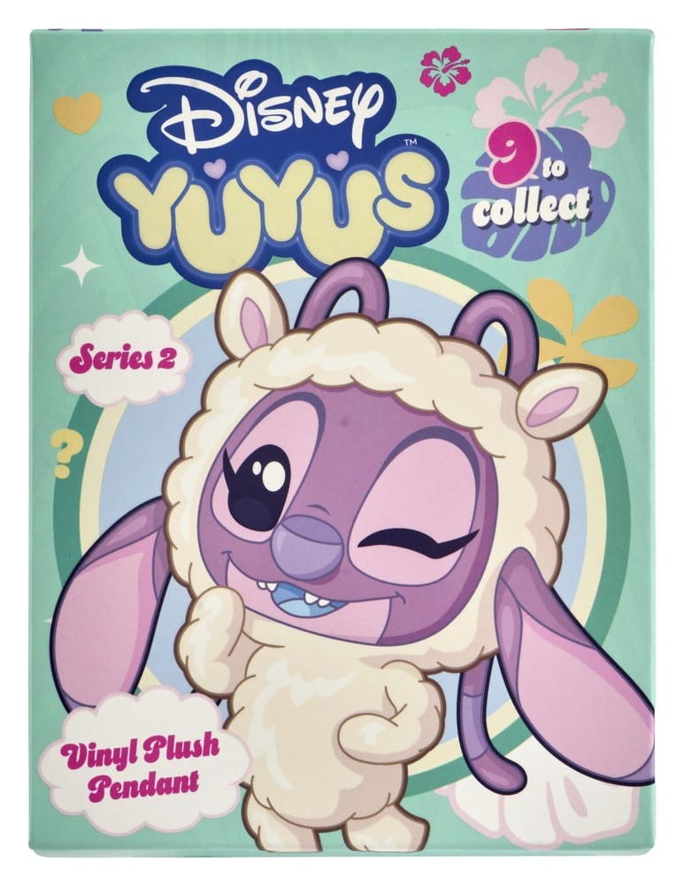 Disney YuYus gosedjursnyckelringar Våg 2 Stitch & Angel 13 cm Blindbox Display (8)