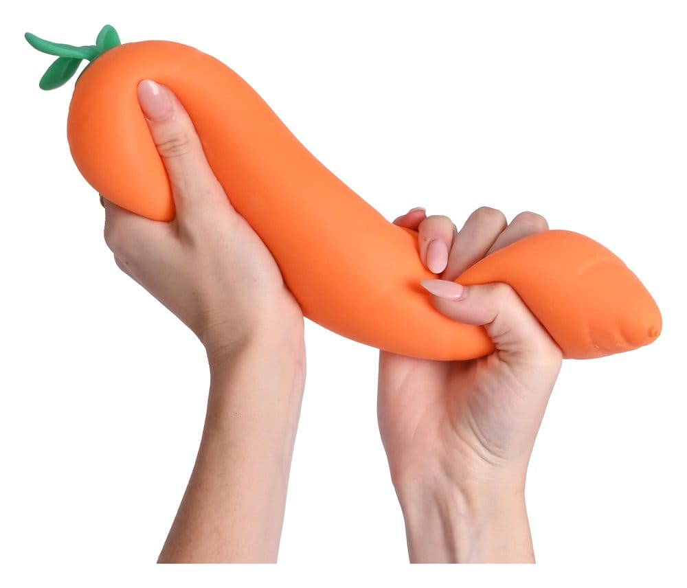 Mjuk och Tuggbar Stretchfigur Morot 28 cm Display (6)