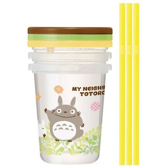 My Neighbor Totoro Mug & Straw Set - 3-pack Skater