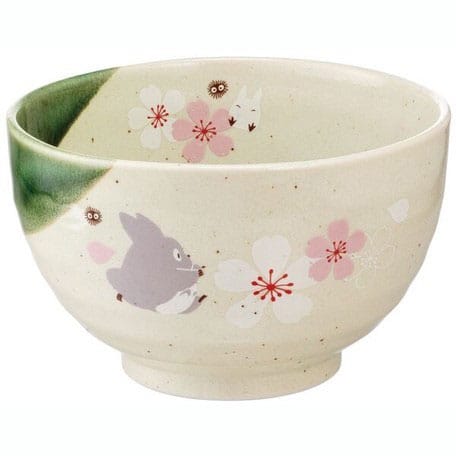 My Neighbor Totoro Mino Bowl Totoro Sakura - Officiellt Licensierad Keramikskål Skater