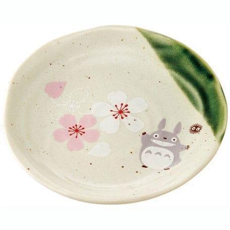My Neighbor Totoro Mino Small Plate Totoro Sakura 13 cm