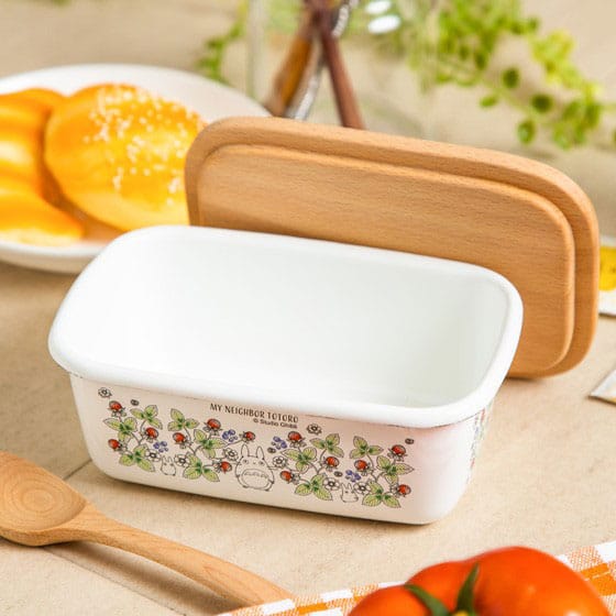 My Neighbor Totoro Smörskål med Trälock - Soot Sprites 500 ml Skater