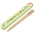 My Neighbor Totoro Chopsticks with Box - Totoro & Catbus 16 cm Skater